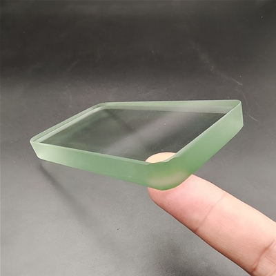 Custom Thick Small Size Square Clear Tempered Glass